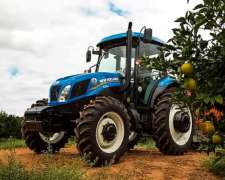 New Holland Tl 5.110m. Cabina Full. Nuevo. 110 Hp. Lev.