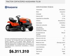 Tractor Cortacésped Husquarna TS 138 de 17hp
