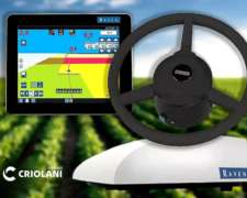 Pantalla Raven CR12 Piloto Direcsteer y Antena RS1