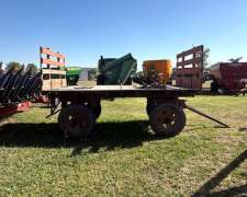 Acoplado Plato de Madera 4 X 2,10 Mts LLANTAS22,5