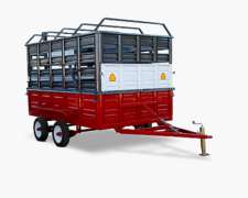 Acoplado Caballos Tuma Transporte De Caballos