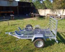 Trailers con Rampas para Motos / Cuatriciclo para 350 Kg