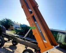 Acoplado Volcador Vuelco Trasero Hidraulico 4tn. Marpla