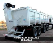 Noria para Descarga de Bateas Bombassei