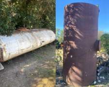 2 Tanques De Metal Para Agua 9000 Lts Y 7000 Lts