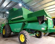 John Deere 1550, con Plataforma Hidroflex 625