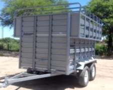 Acoplado Caballos Ambroggio Para Caballos