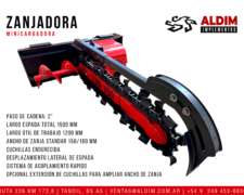 Zanjadora Minicargadora / Mini Pala / Implemento Minipala