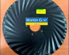 Cuchillas Turbo / Discos Sembradoras 17 X 4 Mm. 18 Ondas