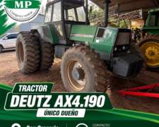 Tractor Deutz Ax4.190 Unico Dueño