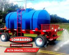 Acoplado Tanque Regador Rotor Capacidad 10000 Litros