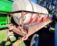 Acoplado Tanque 5.000 Lts - Portabidones - Buen Estado
