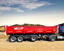 Acoplado Batea Volcadora Ombu Aridos