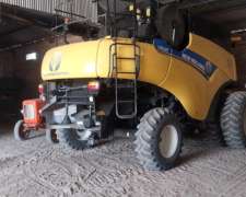 Cosechadora N. Holland CR 5.85 30p,dual,1930h Piloto Automat