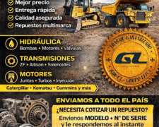 Repuestos para Equipo Pesado Importación