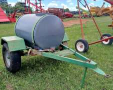 Tanque Plástico De 1.000 Lts Con Chasis