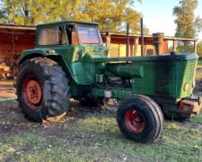 Tractor Deutz 144 con Rastra Excéntrica