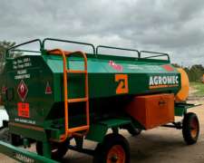 Acoplado Tanque 3000 Litros Combinado Homologado Agromec