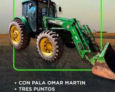 John Deere 6115j C/ Pala Omar Martin