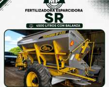 -fertilizadora Esparcidora Marca Sr 4500 Litros Con Balanza