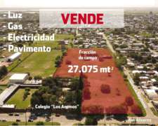 Fracción de Campo de 2,7ha Ideal Loteo o Proyecto Comercial