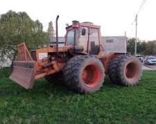 Tractor Zanello 4200 con Topadora