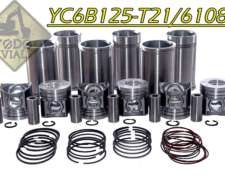 Conjunto Motor Yuchai Yc6b125-t21 Pozo 57mm (6 Bocas)