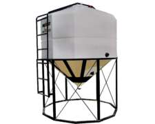 Silo Plástico Capacidad Para 7.200 Litros Marca Rotor