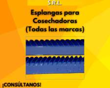 Esplangas Para Cosechadoras / Todas Las Marcas