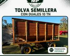 Tolva Semillera Con Duales 10 Tn