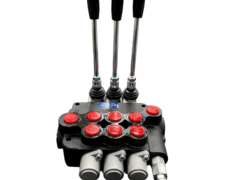 Válvula O Comando Hidráulico Manual De 3 Palancas De 80ltrs