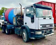 Camion Iveco 260e25 Año 2012 Tatu C/trompo Hormigonero Mixer