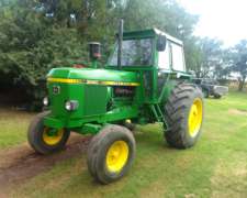 Tractor John Deere 3140, 110 HP, año 1989, Cabina Soid