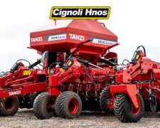 Sembradora Tanzi Special 4 AIR Drill 53 Lineas a 17,5 cm