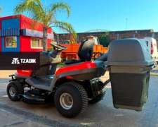 Minitractor Husqvarna Ts 217tm Con Recolector 42