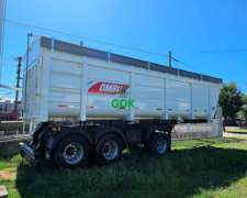 Batea Volcadora Trasera 3 Ejes 46 M3. Ombu