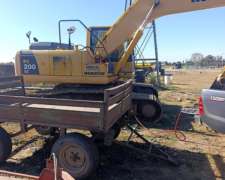 Excavadora Komatsu PC200 LC 22 TN 2017 5700 Hs