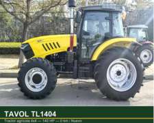 Tavol T 140 Hp. Yto 6cil. Transm 16+8. Lev 3 Ptos. Preventa