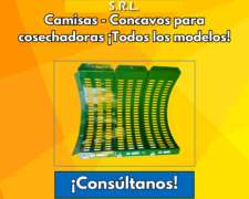 Camisas - Concavos para Cosechadoras