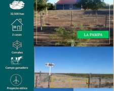 Campo en la Pampa 32500 Has