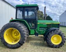 Tractor John Deere 6600 125 Restaurado Completo - Excelente