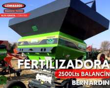 Fertilizadora Nueva de 2500lts Balancín - Disponible