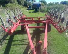 Rastrillo Agroindustria, 12 Estrellas, Hidraulico, Masa Con