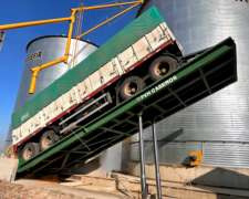 Plataforma Volcadora Hidraulica 11x3 M a 35°