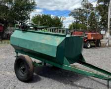 Acoplado Tanque De 1500lts Con Bomba