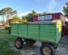 Acoplado Playo de 6tn con Boquilla para Cereal.