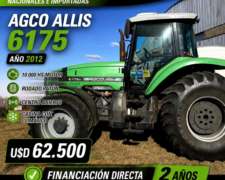 Agco Allis 6175 Año 2012. Centro Abierto. Paton. 10.000 Hs