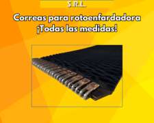 Correas para Rotoenfardadoras Envíos a Todo el País