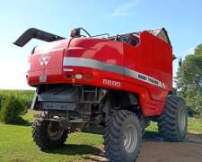 Cosechadora Massey Ferguson 6690 - Draper 25.- Solo 2.300 Hs