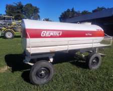 Tanque Gentili 3000 Lts- con Bomba y Pico- Cubiertas